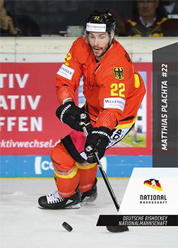 2019-20 Playercards (DEL) #DEL-370 Matthias Plachta Front