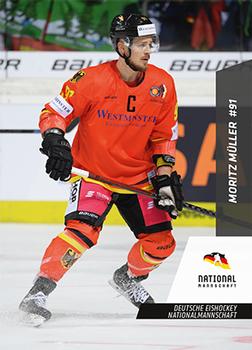 2019-20 Playercards (DEL) #DEL-387 Moritz Muller Front