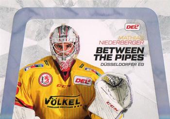 2019-20 Playercards (DEL) - Between The Pipes #GU04 Mathias Niederberger Front