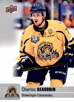 2019-20 Upper Deck CHL #76 Charles Beaudoin Front