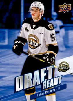 2019-20 Upper Deck CHL - Draft Ready #DR-18 Lukas Cormier Front