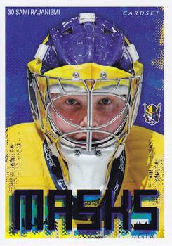 2019-20 Cardset Finland Series 2 - Masks SN999 #4 Sami Rajaniemi Front