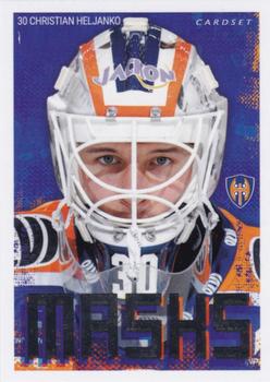 2019-20 Cardset Finland Series 2 - Masks SN999 #9 Christian Heljanko Front