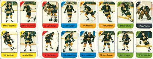 1982-83 Post Cereal - Panels #NNO Boston Bruins Front