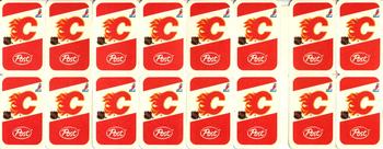1982-83 Post Cereal - Panels #NNO Calgary Flames Back