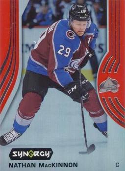 2019-20 Upper Deck Synergy - Red #15 Nathan MacKinnon Front