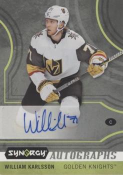 2019-20 Upper Deck Synergy - Autographs #A-WK William Karlsson Front