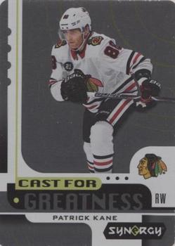 2019-20 Upper Deck Synergy - Cast For Greatness #CG-13 Patrick Kane Front