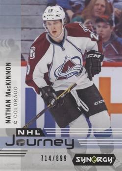 2019-20 Upper Deck Synergy - NHL Journey - Rookie Season #NP-4 Nathan MacKinnon Front