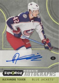 2019-20 Upper Deck Synergy - Rookie Autographs #A-AT Alexandre Texier Front