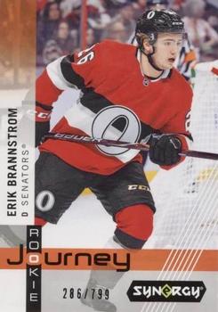 2019-20 Upper Deck Synergy - Rookie NHL Journey - Home Jersey #RP-7 Erik Brannstrom Front