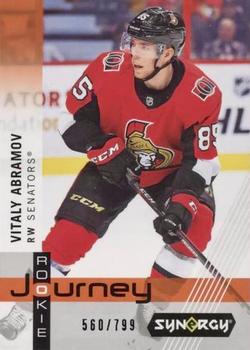 2019-20 Upper Deck Synergy - Rookie NHL Journey - Home Jersey #RP-8 Vitaly Abramov Front