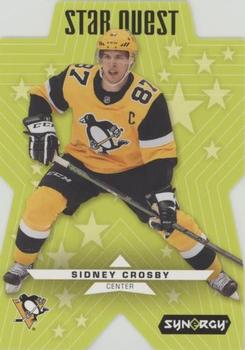 2019-20 Upper Deck Synergy - Star Quest Die Cut #SQ-18 Sidney Crosby Front