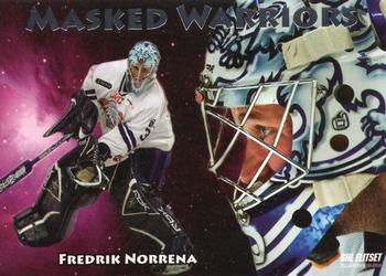 2009-10 SHL Elitset - Masked Warriors #10 Fredrik Norrena Front