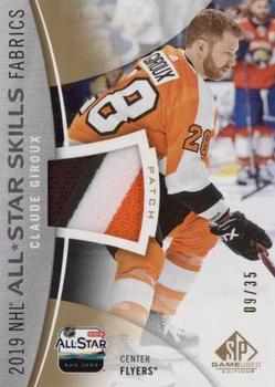 2019-20 SP Game Used - 2019 NHL All-Star Skills Fabric Patch #AS-CG Claude Giroux Front