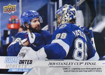 2019-20 Upper Deck Game Dated Moments #109 2020 Stanley Cup Final Front