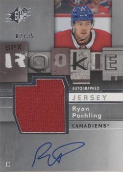 2019-20 SPx - 2009-10 Retro Rookie Autographed Jersey #09-RP Ryan Poehling Front