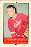 1969-70 O-Pee-Chee - Four-in-One Mini-Cards Singles #NNO Gordie Howe Front