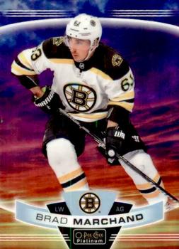 2019-20 O-Pee-Chee Platinum - Sunset #68 Brad Marchand Front