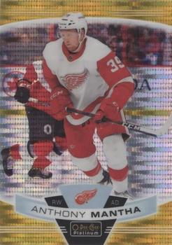 2019-20 O-Pee-Chee Platinum - Seismic Gold #28 Anthony Mantha Front