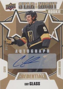 2019-20 Upper Deck Credentials - Star of the Night Autographs #2S-10 Cody Glass Front