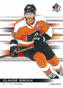 2019-20 SP Authentic - Limited Red #54 Claude Giroux Front