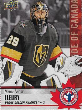 2020 Upper Deck National Hockey Card Day Canada - Sheet Cards #CAN-10 Marc-Andre Fleury Front