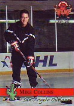 1999-00 San Angelo Outlaws (WPHL) #26 Mike Collins Front