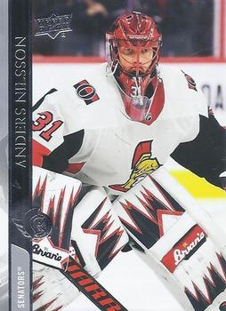 2020-21 Upper Deck #381 Anders Nilsson Front