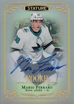 2019-20 Upper Deck Stature - Autographs #145 Mario Ferraro Front