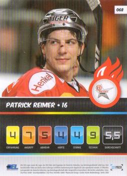 2008-09 Playercards Trade & Play (DEL) #68 Patrick Reimer Back