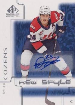 2019-20 SP Game Used CHL - 2000-01 New Style Tribute Blue Autographs #NS-DC Dylan Cozens Front
