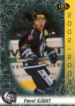 2002-03 OFS Plus (ELH) #153 Pavel Kabrt Front