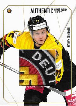 2019-20 Playercards (DEL) - Jersey Cards #JC15 Dominik Kahun Front