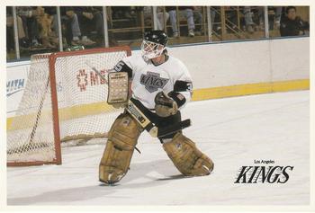 1988-89 Los Angeles Kings Postcards #NNO Glenn Healy Front