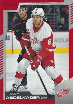2020-21 O-Pee-Chee - Red #347 Justin Abdelkader Front