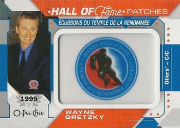 2020-21 O-Pee-Chee - HOF Logo Patches #HOF-7 Wayne Gretzky Front