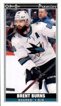 2020-21 O-Pee-Chee - O-Pee-Chee Premier Tallboys #P-12 Brent Burns Front