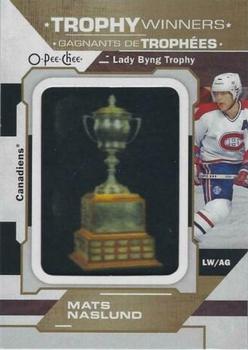 2020-21 O-Pee-Chee - Trophy Patches #P-43 Mats Naslund Front