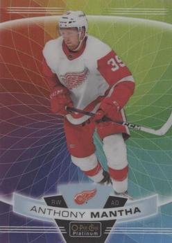 2019-20 O-Pee-Chee Platinum - Rainbow Color Wheel #28 Anthony Mantha Front