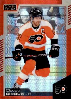 2020-21 O-Pee-Chee - O-Pee-Chee Platinum Preview Red Prism #P-CG Claude Giroux Front