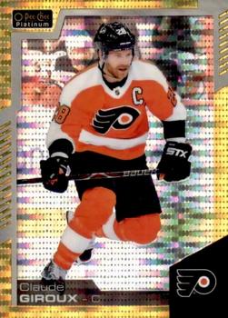 2020-21 O-Pee-Chee - O-Pee-Chee Platinum Preview Seismic Gold #P-CG Claude Giroux Front