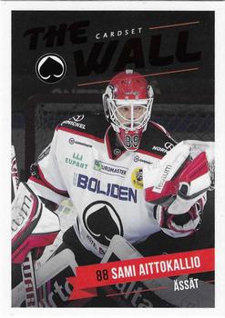 2020-21 Cardset Finland - The Wall Red #1 Sami Aittokallio Front