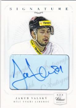 2014-15 OFS Classic - Authentic Signatures Level 1 #AS-34 Jakub Valsky Front