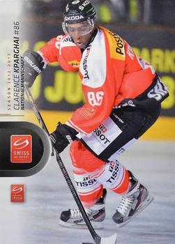 2012-13 Swiss National League #352 Clarence Kparghai Front