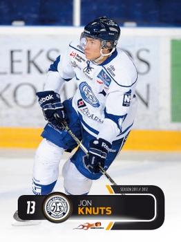 2011-12 HockeyAllsvenskan #ALLS-075 Jon Knuts Front
