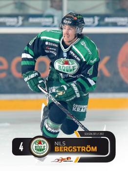 2011-12 HockeyAllsvenskan #ALLS-156 Nils Bergstrom Front