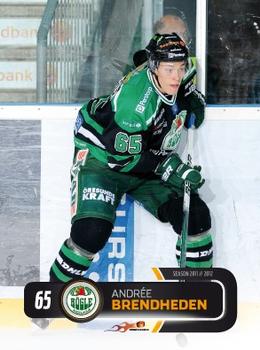 2011-12 HockeyAllsvenskan #ALLS-158 Andree Brendheden Front