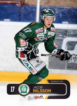 2011-12 HockeyAllsvenskan #ALLS-233 Jacob Nilsson Front