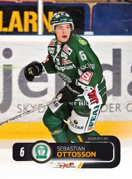2011-12 HockeyAllsvenskan #ALLS-234 Sebastian Ottosson Front